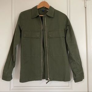 Army Green Shacket